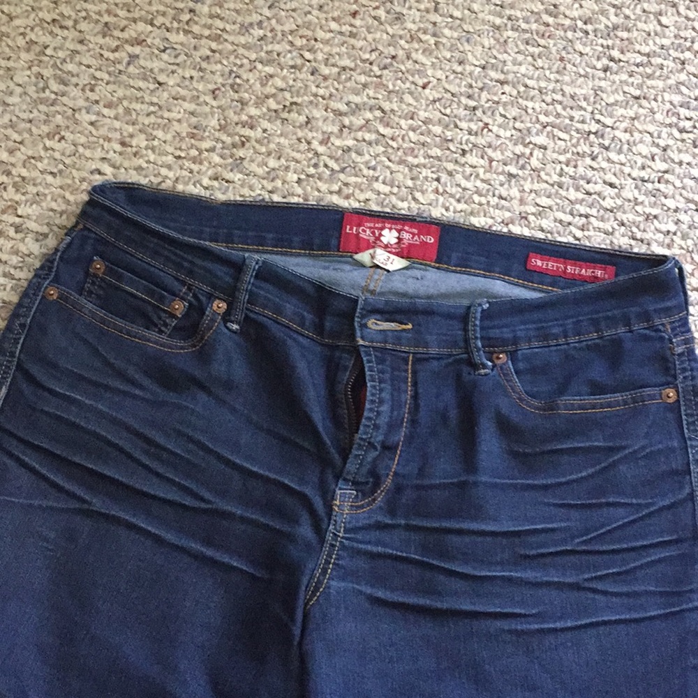 Lucky straight leg jeans
